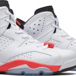 Tênis Air Jordan 6 Retro White Infrared 2014