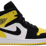 Tênis Air Jordan 1 Mid SE Yellow Toe 