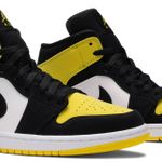 Tênis Air Jordan 1 Mid SE Yellow Toe 