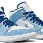 Tênis  Air Jordan 1 Mid SE French Blue