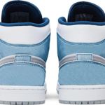 Tênis  Air Jordan 1 Mid SE French Blue