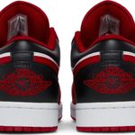 Tênis Air Jordan 1 Low Reverse Black Toe