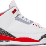 Tênis Air Jordan 3 Retro Fire Red 2022