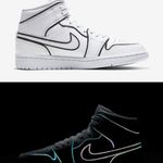 Tênis Air Jordan 1 Mid SE Iridescent Trim