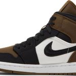 Tênis Air Jordan 1 Mid SE Olive Toe