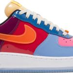 Tênis Nike Undefeated x Air Force 1 Low Total Orange