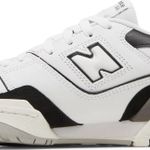 Tênis New Balance 550 Big Kid White Black