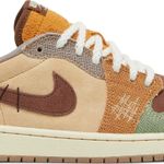 Tênis Zion Williamson x Air Jordan 1 Retro Low OG Voodoo