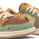 Tênis Zion Williamson x Air Jordan 1 Retro Low OG Voodoo