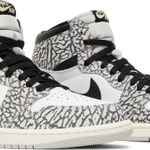 Tênis Air Jordan 1 Retro High OG White Cement