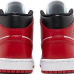 Tênis  Air Jordan 1 Mid Alternate Bred Toe