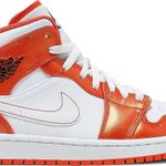 Tênis  Air Jordan 1 Mid SE Electro Orange