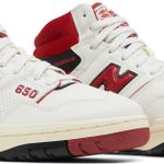 Tênis New Balance Aimé Leon Dore x 650R White Red