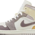 Tênis Air Jordan 1 Mid SE Craft Inside Out - Taupe Haze