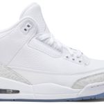 Tênis Air Jordan 3 Retro Triple White
