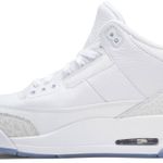 Tênis Air Jordan 3 Retro Triple White