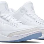 Tênis Air Jordan 3 Retro Triple White