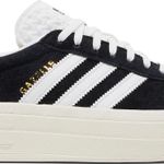 Tênis Adidas Gazelle Bold Black White