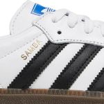 Tênis Adidas Samba OG White Black Gum