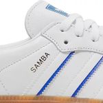 Tênis Adidas Samba White Lucid Blue