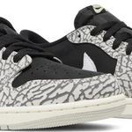 Tênis Air Jordan 1 Low Black Cement