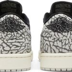 Tênis Air Jordan 1 Low Black Cement