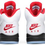 Tênis Air Jordan 5 Retro Fire Red 2020