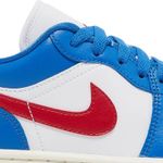 Tênis Air Jordan 1 Low Sport Blue Gym Red