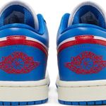 Tênis Air Jordan 1 Low Sport Blue Gym Red