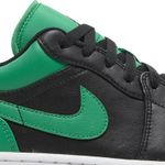 Tênis Air Jordan 1 Low Black Lucky Green