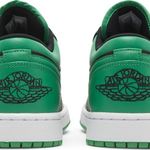 Tênis Air Jordan 1 Low Black Lucky Green