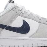 Tênis Nike Dunk Low Mini Swoosh - Football Grey Midnight Navy