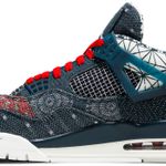 Tênis Air Jordan 4 Retro SE Sashiko