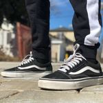 Tênis Vans Old Skool Black White