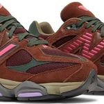 Tênis New Balance 9060 Burgundy Pink