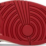 Tênis Air Jordan 1 Low White Gym Red