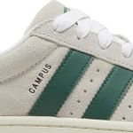 Tênis Adidas Campus 00s Crystal White Dark Green