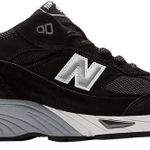 Tênis New Balance 991 Made in England Black Silver