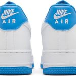 Tênis Nike Air Force 1 '07 White Light Photo Blue