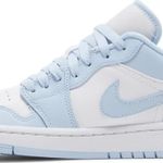 Tênis Air Jordan 1 Low Ice Blue