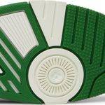 Tênis Louis Vuitton Louis Vuitton Trainer Green Monogram Denim