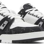 Tênis Louis Vuitton Louis Vuitton Trainer Denim Noir