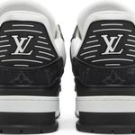 Tênis Louis Vuitton Louis Vuitton Trainer Denim Noir