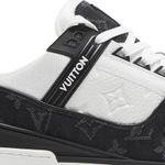Tênis Louis Vuitton Louis Vuitton Trainer Denim Noir