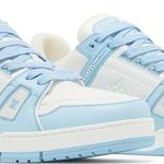 Tênis Louis Vuitton Louis Vuitton Trainer Sky Blue