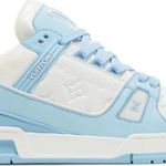 Tênis Louis Vuitton Louis Vuitton Trainer Sky Blue