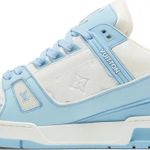 Tênis Louis Vuitton Louis Vuitton Trainer Sky Blue