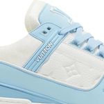 Tênis Louis Vuitton Louis Vuitton Trainer Sky Blue