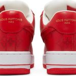 Tênis Nike Louis Vuitton x Air Force 1 Low White Comet Red
