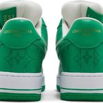 Tênis Nike Louis Vuitton x Air Force 1 Low White Gym Green